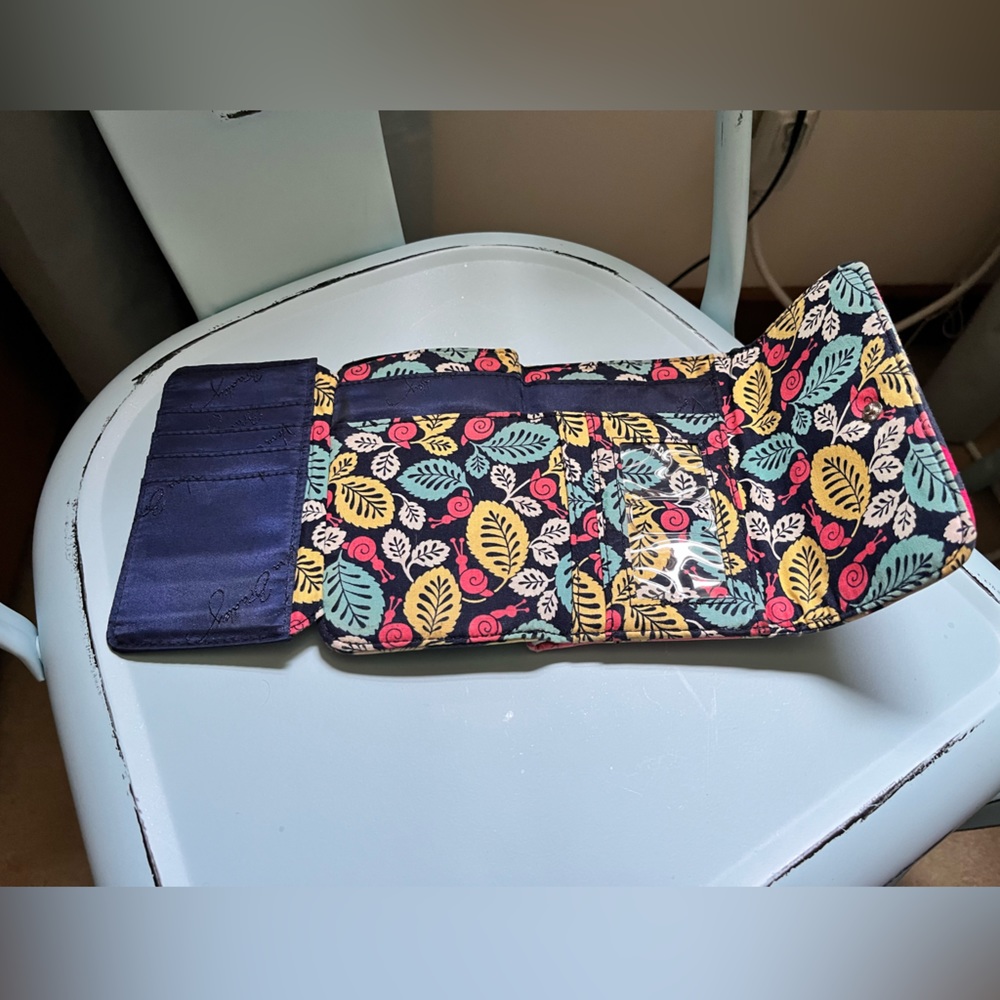 Vera Bradley Happy Snails Wallet View 4